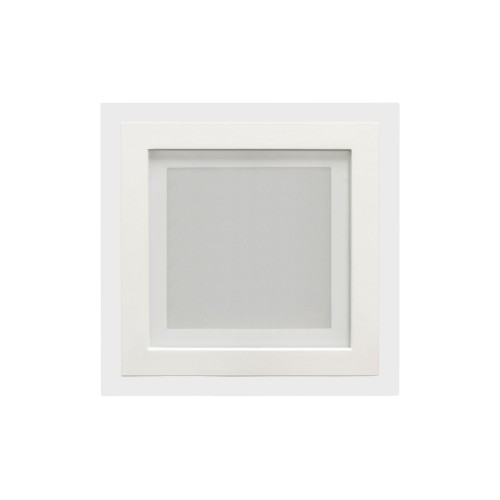 Slim Modern Square LED Light 6 1/4”W Cool White 12 W Not Dimmable